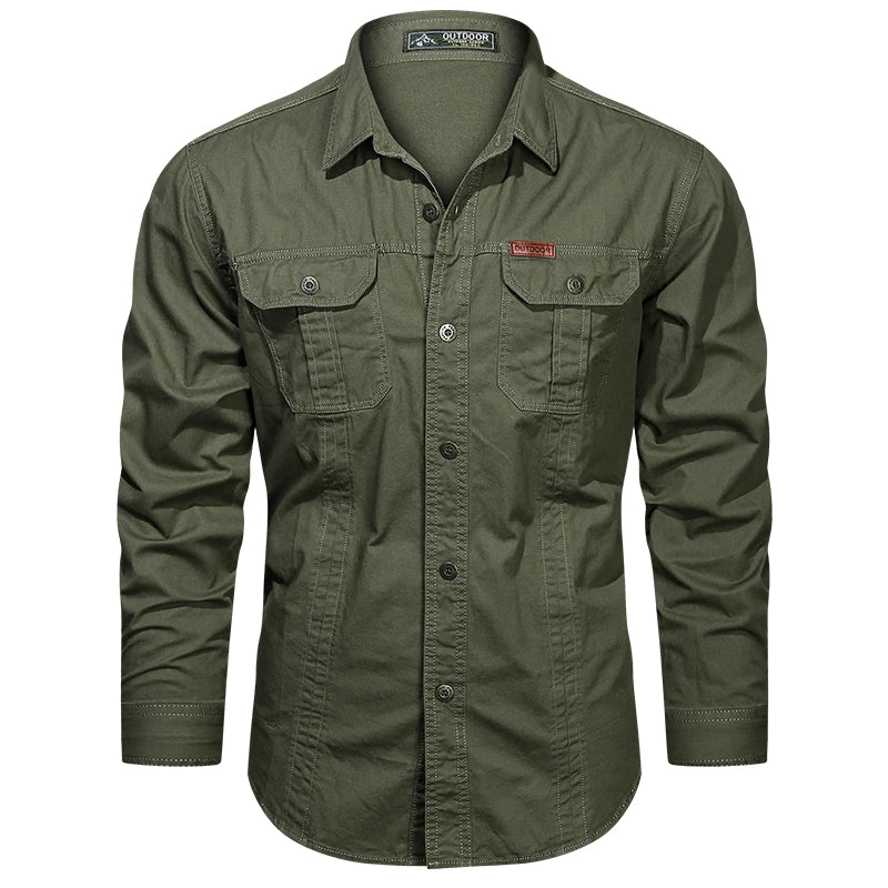 Downtown Cargo Chic Shirt Downtown Cargo Chic Shirt Inyourhand army green XXXL 