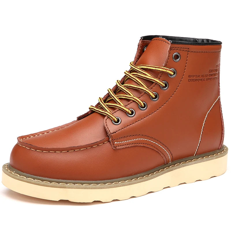 Men's Boots Genuine Leather Men's Boots Genuine Leather In Your Hand Store   