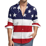 USA Stars Flag Stripes Long Sleeve USA Stars Flag Stripes Long Sleeve Inyourhand Shirt 10 4XL 