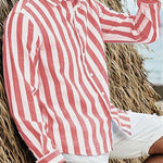 Long Sleeve Striped Long Sleeve Striped Inyourhand 2 85-99KG  4XL 