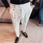 BRITISH BUSINESS PANTS BRITISH BUSINESS PANTS Inyourhand White 29 