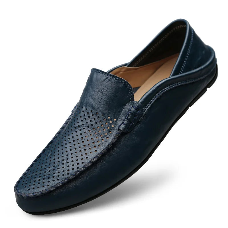 Luxury Italian Shoes Luxury Italian Shoes In Your Hand Store Hollow out blue 12.5 