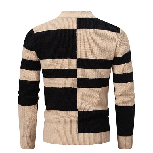 Men's Casual Warm Neck Sweater