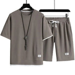 Linen Comfort Set for Men Linen Comfort Set for Men In Your Hand Store Dark Khaki 2XL 