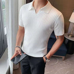 Casual Polo Shirt Casual Polo Shirt Inyourhand WHITE 4XL (90-100KG) 