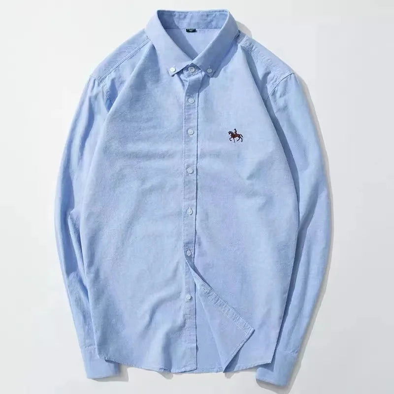 Classic Equestrian Oxford Shirt Classic Equestrian Oxford Shirt Inyourhand   