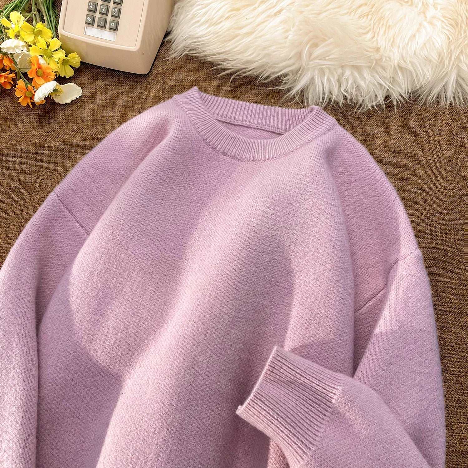 Knitted Pullovers Knitted Pullovers In Your Hand Store Pink XXL 