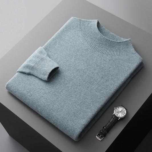 Half Turtleneck  Pure Wool  Sweater