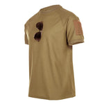 Streetwise Tactical Polo Blouse Streetwise Tactical Polo Blouse Inyourhand O-Neck Khaki S 