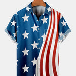 Men’S Vintage Flag Day 4Th Of July Print Casual Short Sleeve Shirt Men’S Vintage Flag Day 4Th Of July Print Casual Short Sleeve Shirt Inyourhand As picture 4 4XL 