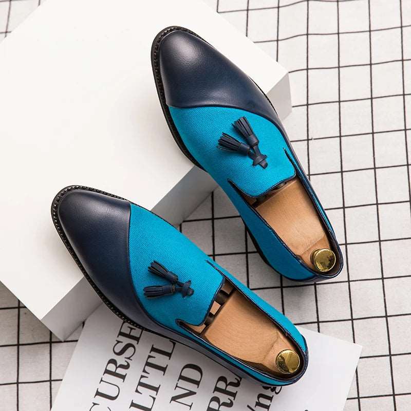 Elegant Slip-On Evening Shoes Elegant Slip-On Evening Shoes Inyourhand Blue 39 