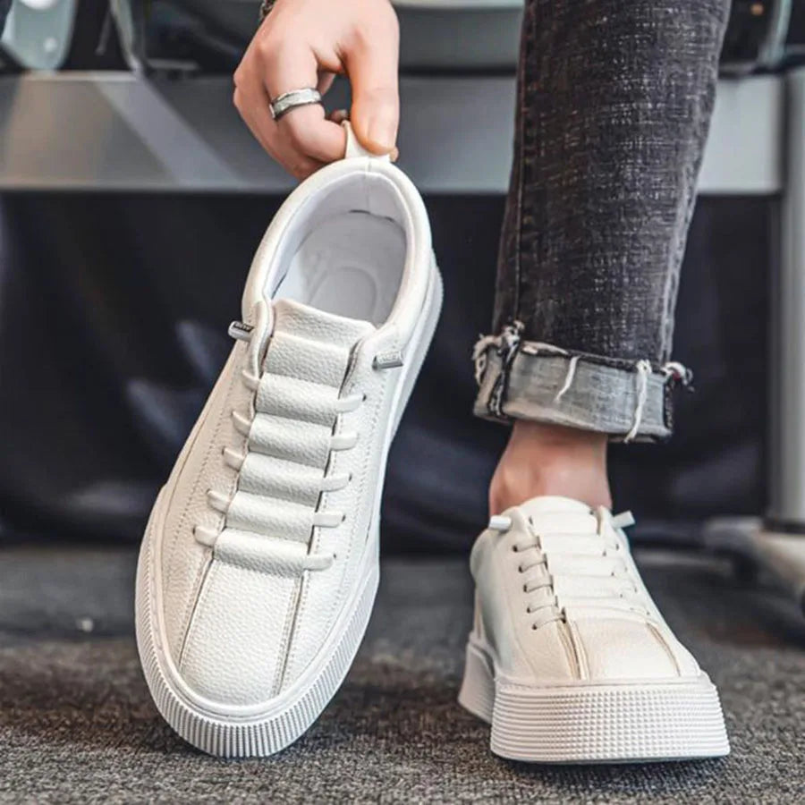 Sneakers  Casual Lace Up Round Toe Sneakers Casual Lace Up Round Toe In Your Hand Store white 39 