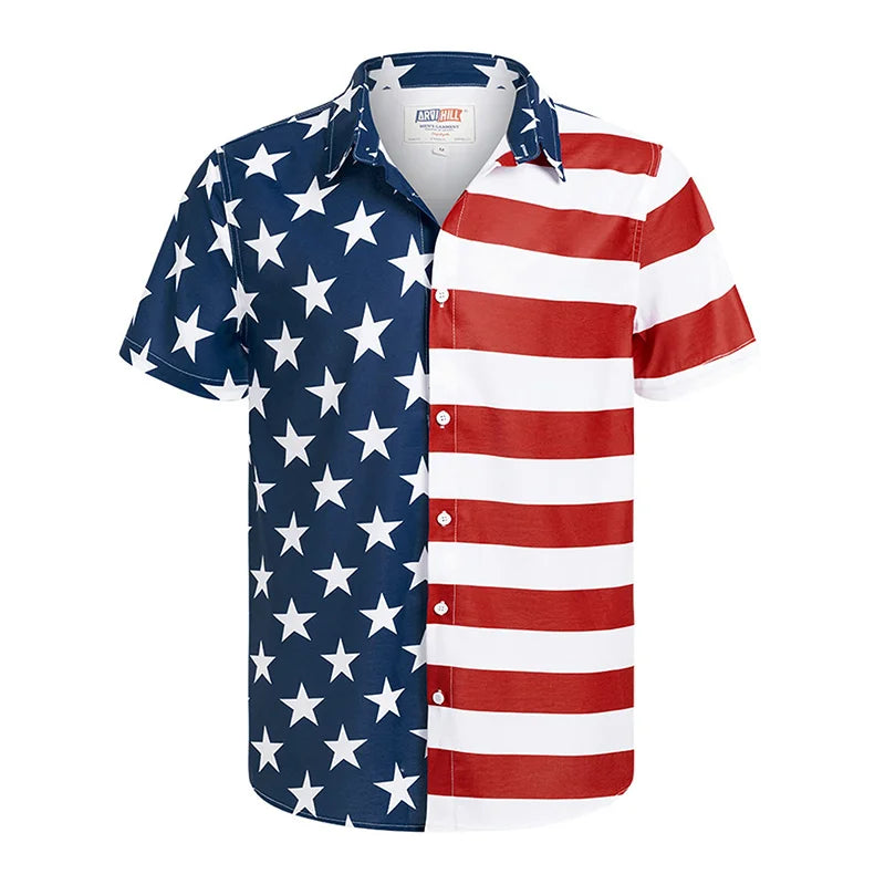 Stars & Stripes Patriotic Graphic Shirt Stars & Stripes Patriotic Graphic Shirt Inyourhand