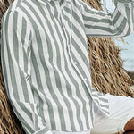 Long Sleeve Striped Long Sleeve Striped Inyourhand 4 100-110KG  5XL 