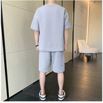 Tracksuits Short Sleeve T- Shirt+Shorts Two Pieces Sets Tracksuits Short Sleeve T- Shirt+Shorts Two Pieces Sets In Your Hand Store   