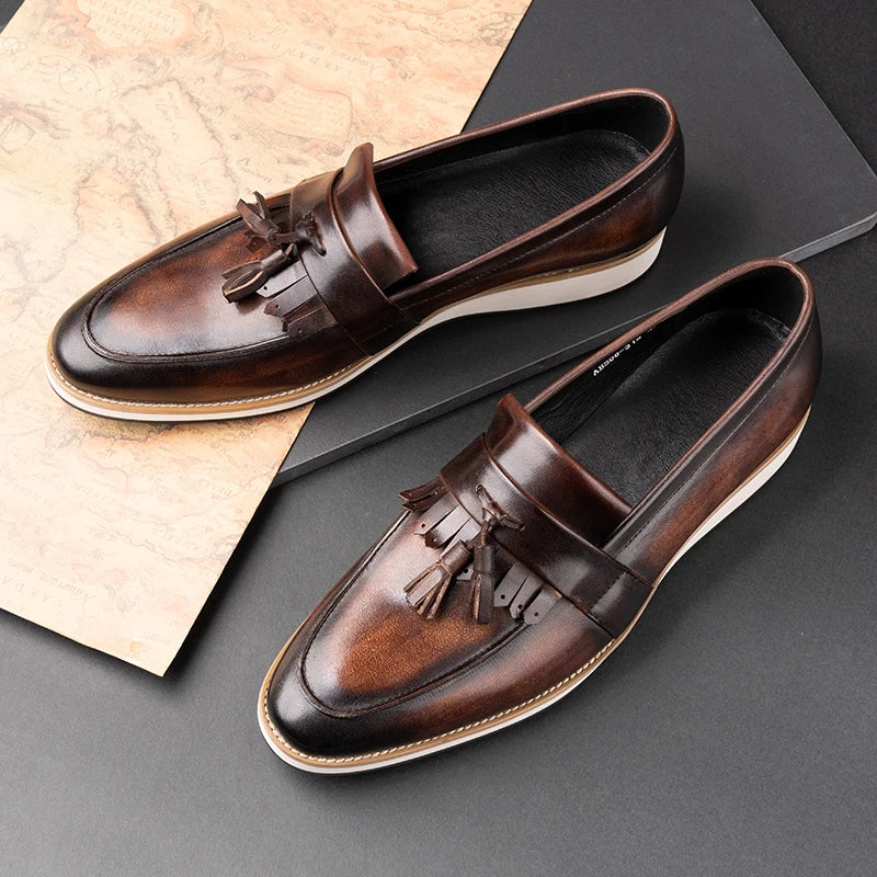 Men Loafers Leather Men Loafers Leather In Your Hand Store   