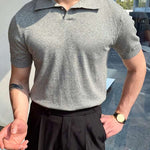 Polo Shirts Short Sleeve Polo Shirts Short Sleeve Inyourhand 04 Grey XXL 