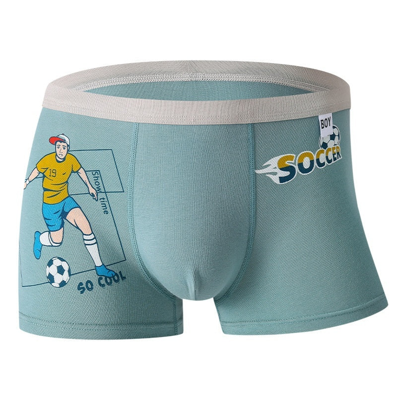 Student Boy Pure Cotton Panties Shorts underwear In Your Hand Store   