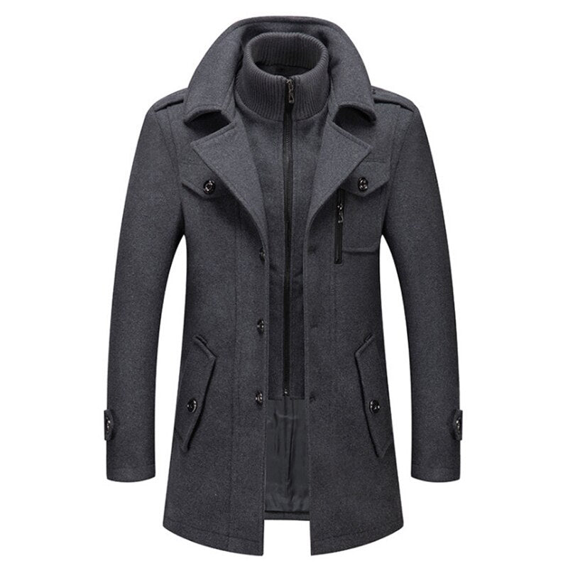 Cold-resistant Plus Cotton Woolen Men's Jacket Mens jacket Inyourhand   