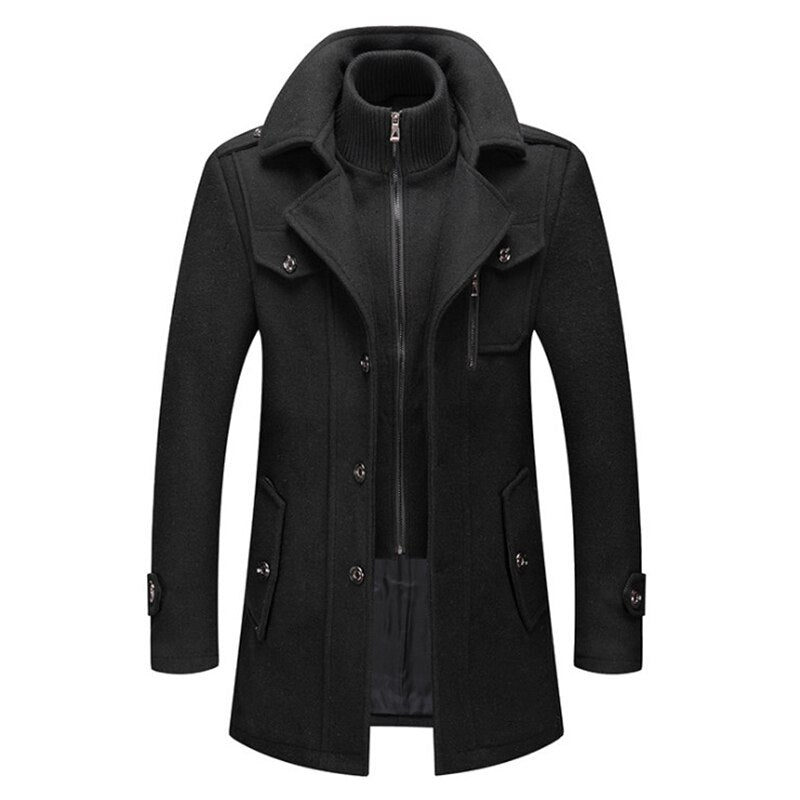 Cold-resistant Plus Cotton Woolen Men's Jacket Mens jacket Inyourhand   